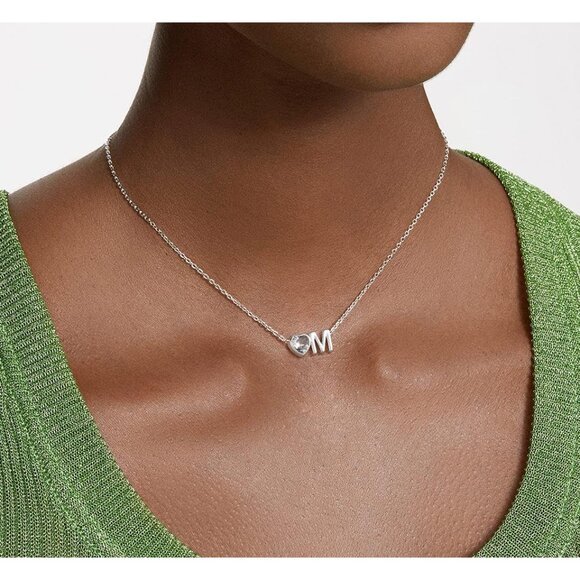 Elegant Personalized Initial Necklace for Women - Adjustable 16.5" + 2" Extender - Picture 2 of 8